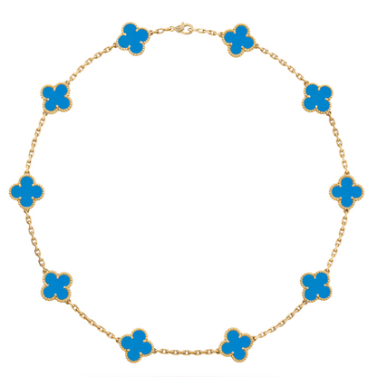 Coki Melli Necklace - Blue / Gold