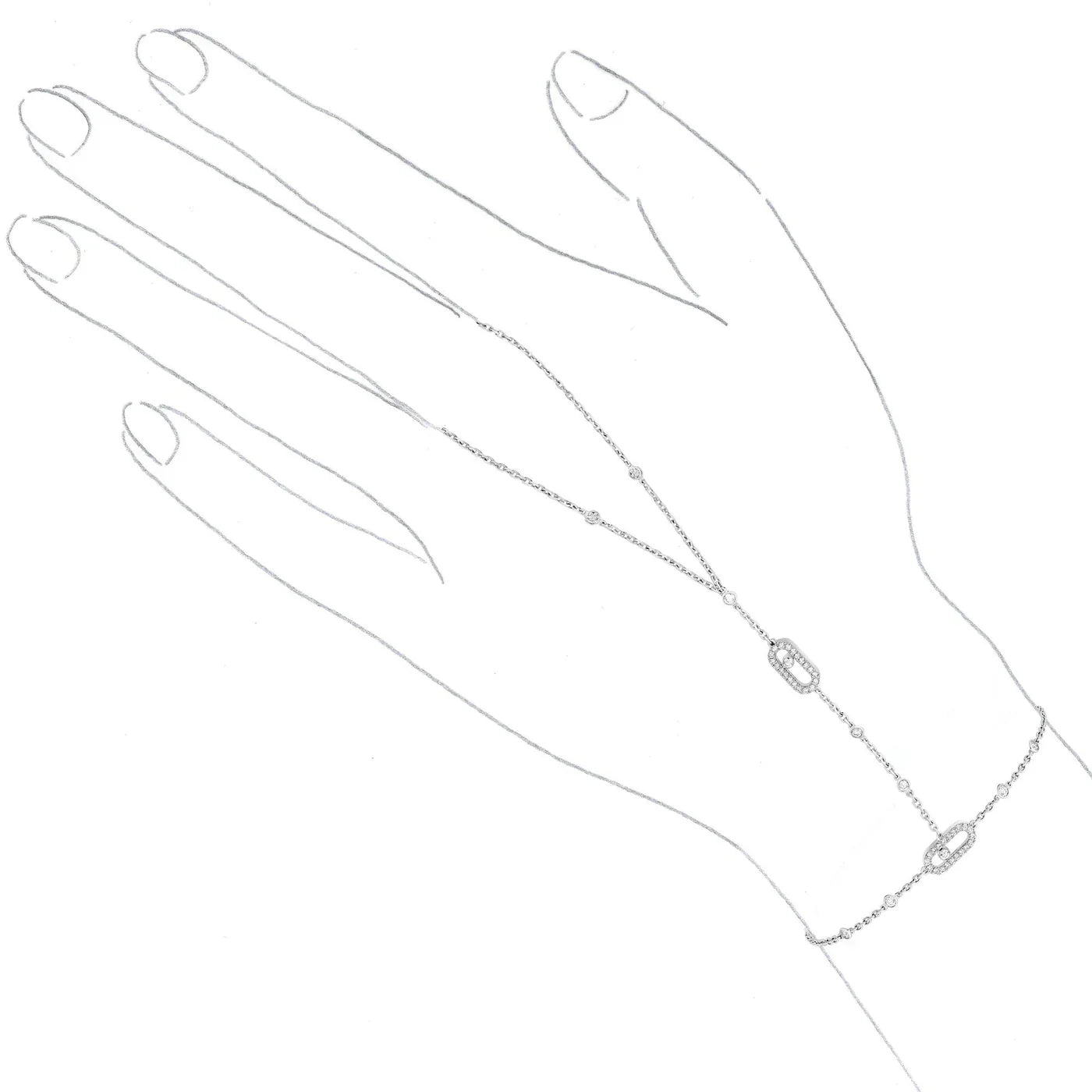 Mollyanne Hand Chain (all colors)