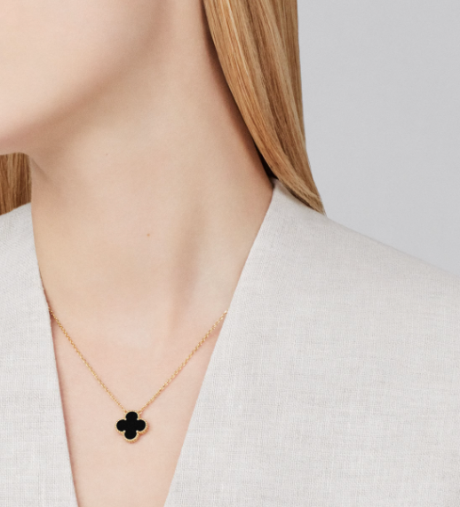 Coki Necklace - Black / Gold
