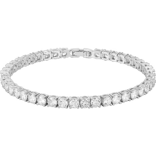 Ash Classic Tennis Armband - Silver